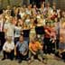 I cori &ldquo;Grudnove &Scaron;mikle&rdquo; e &ldquo;Monteverdi&rdquo; a fine concerto all&rsquo;esterno del Santuario Beata Vergine delle Grazie a Pordenone (foto Jana Jocif)