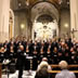 2012 - Il Coro &ldquo;Monteverdi&rdquo; ed il Coro &ldquo;Camerata Jagellonica&rdquo; riuniti nell&rsquo;esecuzione dei brani &ldquo;Graduale &ndash; Locus Iste&rdquo; di Anton Brucker e &ldquo;Gaude Mater Polonia&rdquo; di Teofil Klonowski, diretti da Włodzimierz Siedlik (foto Taboga)