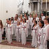 2014 - Il Coro Cantemus durante l&rsquo;esibizione nella Chiesa di San Giorgio Maggiore a Udine, diretto da Denis Ceausov.
