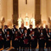 2015 - Il Coro Acad&eacute;mico da Universidade do Minho ed il Coro Monteverdi dopo l&rsquo;esibizione del Graduale - Locus Iste di Anton Bruckner nel Duomo del SS. Corpo di Cristo a Valvasone.