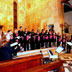 2018 - Il Coro Femminile &ldquo;La Bottega Musicale&rdquo;, diretto da Massimo Lombardi, durante il concerto nel Duomo di Spilimbergo.