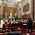 2023 - Il coro dell&rsquo;Universit&agrave; &ldquo;Stefan Wyszyński&rdquo; di Varsavia (PL) diretto dal m.o Michał Sławecki durante l&rsquo;esibizione nel Duomo di Santa Maria Maggiore a Codroipo.