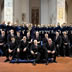 2024 - Foto d&rsquo;assieme del Gruppo Polifonico &ldquo;Claudio Monteverdi&rdquo; e del Coro &ldquo;Dangė&rdquo; di Klaipėda dopo il concerto nella Chiesa di San Francesco a Cividale del Friuli;